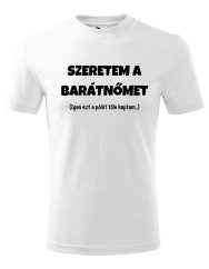 Szeretem a barátnőmet