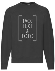 Tvoj Text & Foto Mikina Fruit of the Loom